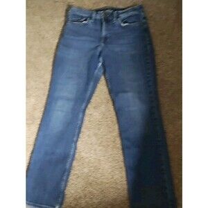 women's Lee Jeans 8 Short Blue Regular Fit Straight Leg Mid Rise Clearance Sale
